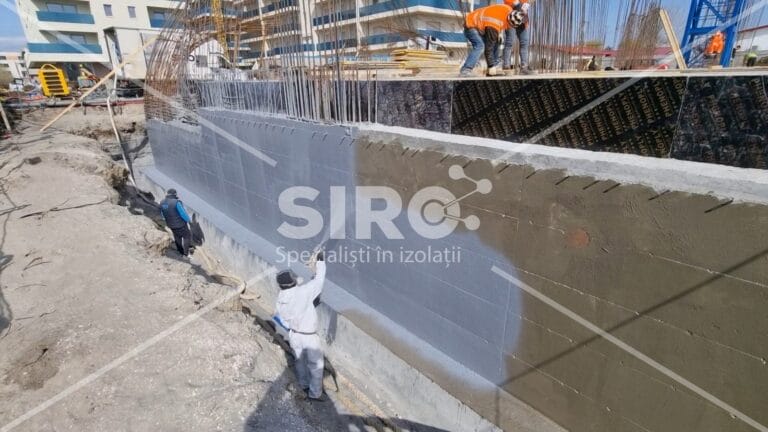 Aplicare la colțul fundației, unde suprapunerile clasice cedează prima dată